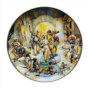 Jacob's Wedding Plate VIII in The Creation Series by Yiannis Koutsis 1977